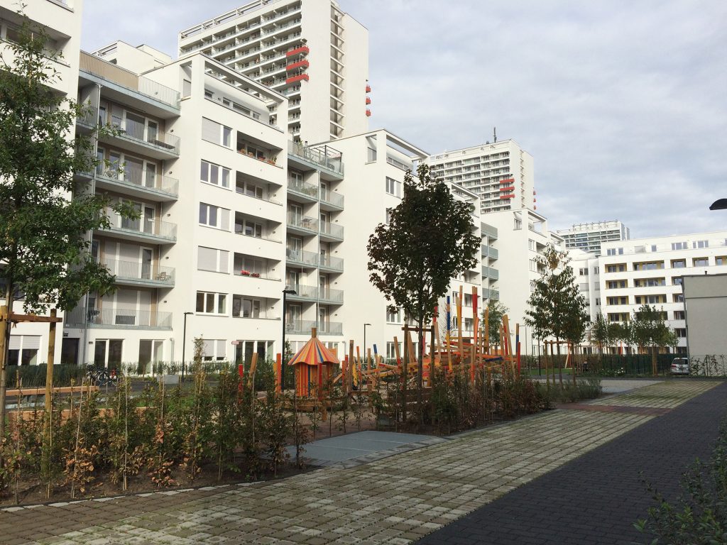 Markgrafenkarree Wohnquartier mit Gewerbe- und Ladenflächen Krausenstraße/Markgrafenstraße, Berlin